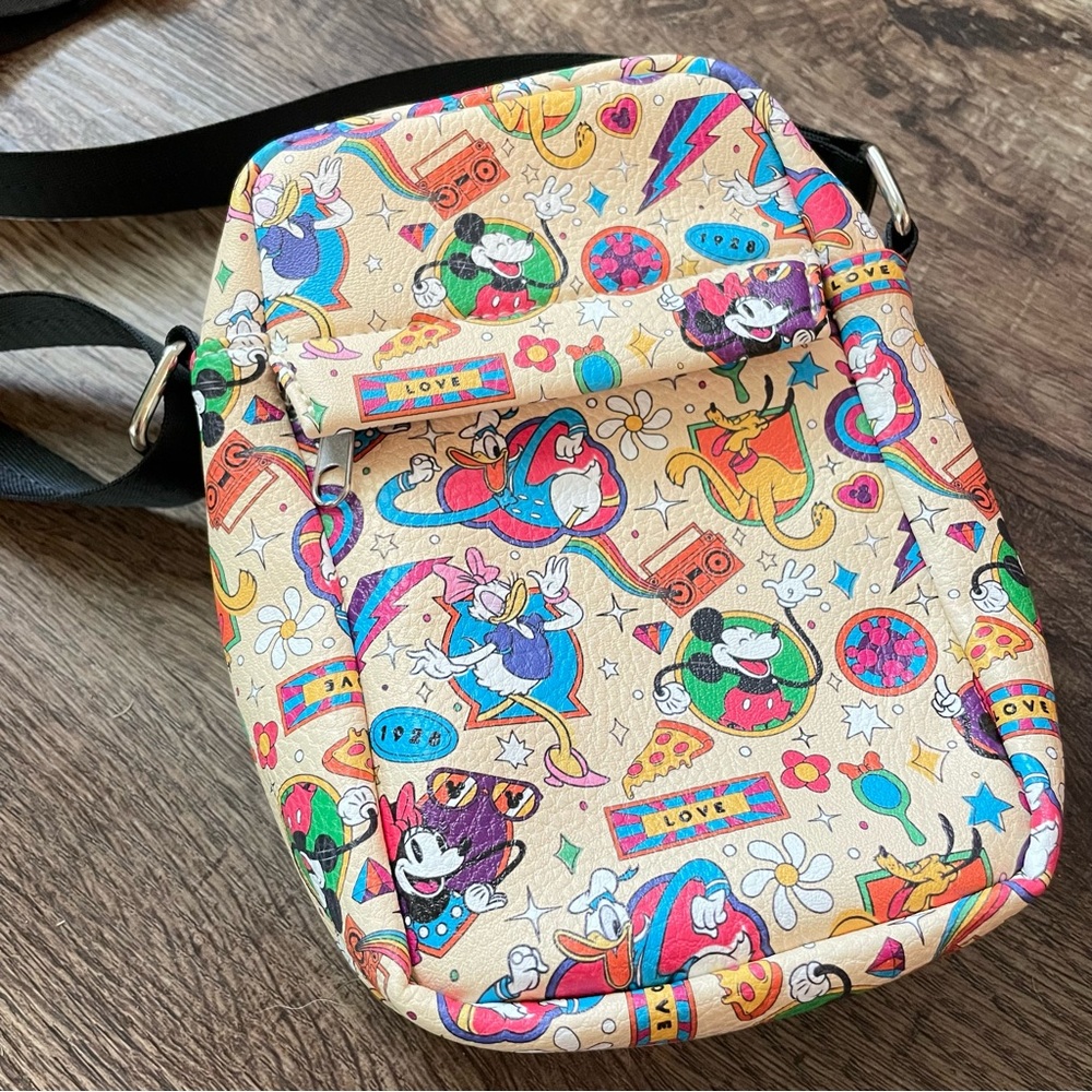 Disney Crossbody Bag - Mickey Mouse and Friends OFFICIALLY DISNEY LICENSED